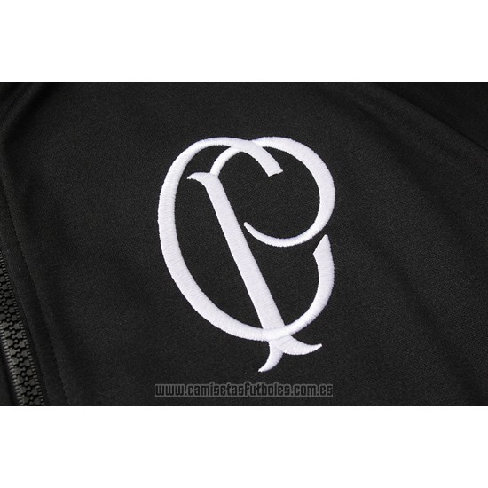 Chaqueta con Capucha del Corinthians 2019-2020 Negro